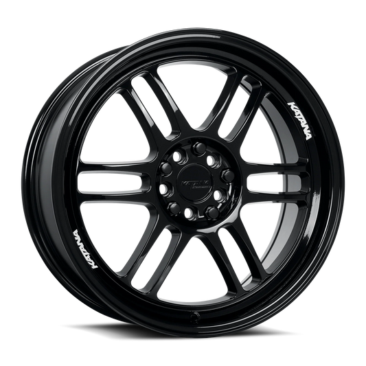 KATANA PERFORMANCE KR02 WHEELS GLOSS BLACK