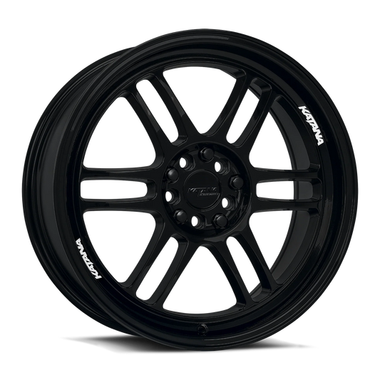 KATANA PERFORMANCE KR02 WHEELS MATTE BLACK