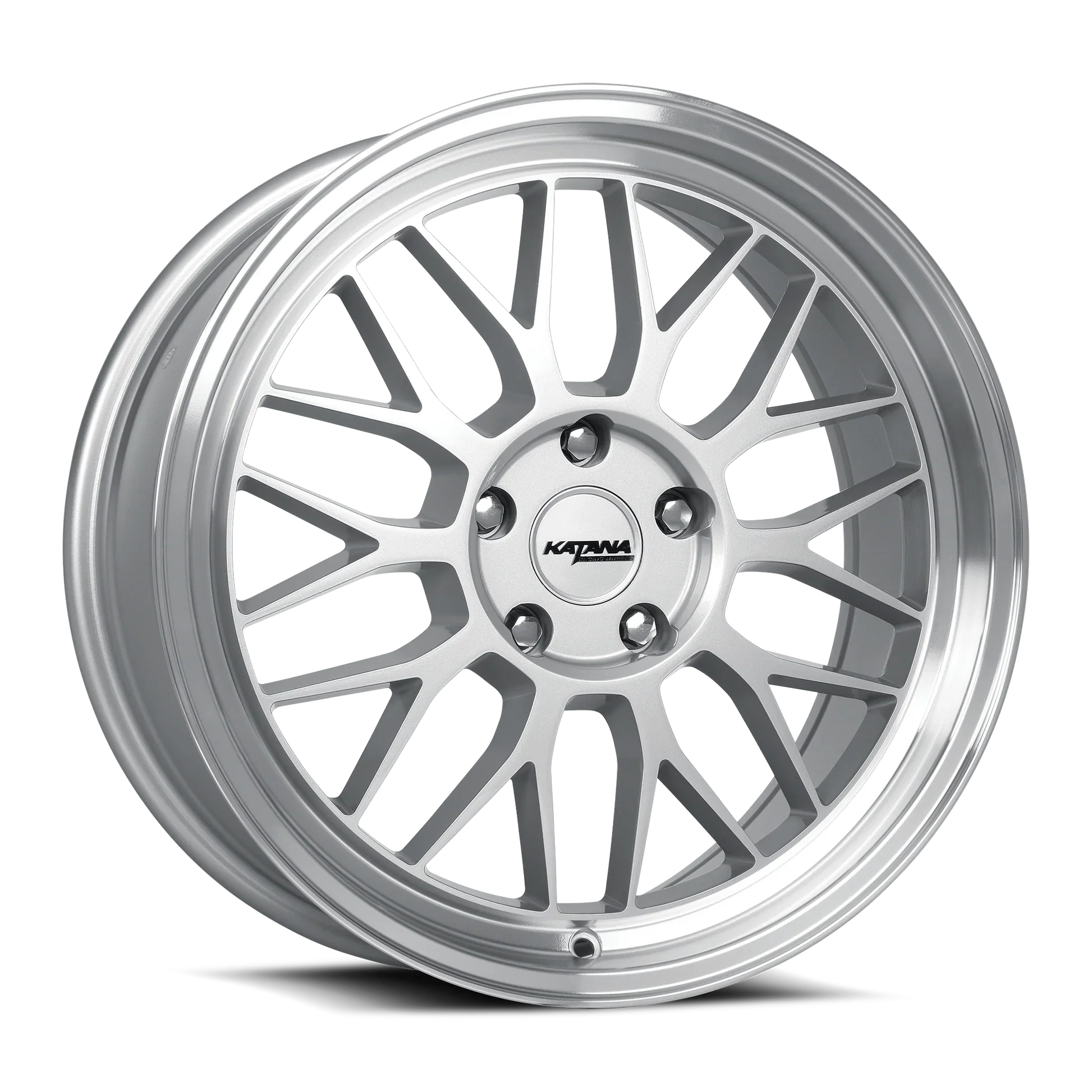 KATANA RACING  KR06 GLOSSY SILVER MACHINE LIP