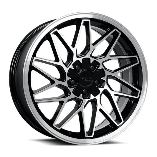 KATANA RACING  KR09 GLOSSY BLACK MACHINED FACE