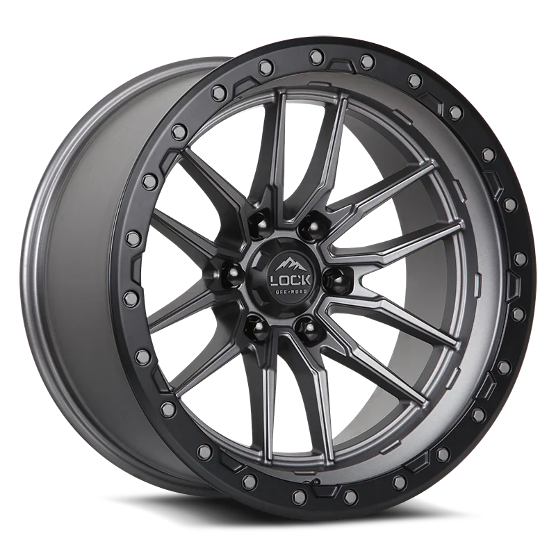 LOCK OFF-ROAD KRAWLER WHEELS MATTE GREY