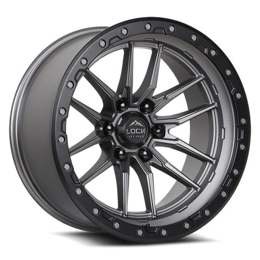 LOCK OFF-ROAD KRAWLER WHEELS MATTE GREY