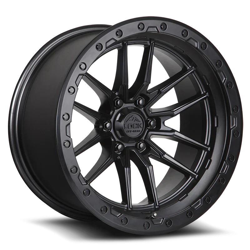 LOCK OFF-ROAD KRAWLER WHEELS MATTE BLACK