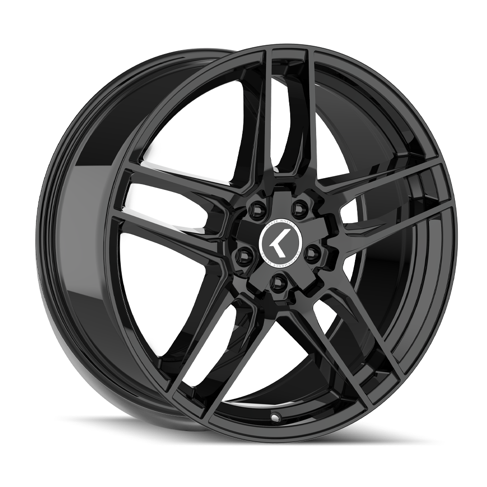 Kraze Converge KR197 Custom Wheel Gloss Black