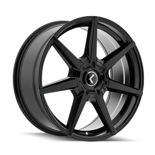 Kraze Nova KR198 Custom Wheel Gloss Black
