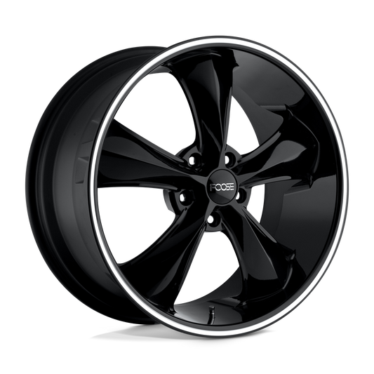 Foose 1PC F104 LEGEND GLOSS BLACK MILLED