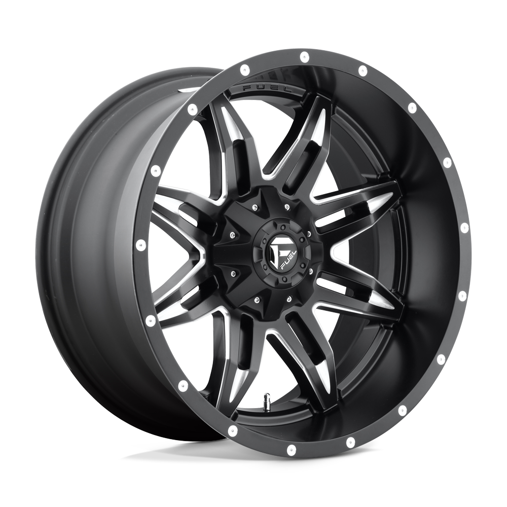 Fuel D567 LETHAL MATTE BLACK MILLED
