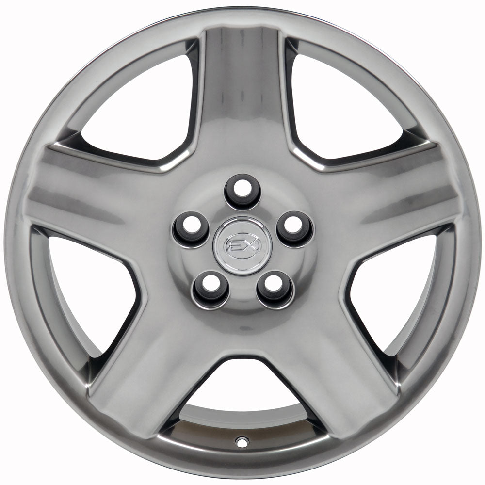 OE WHEELS LX02 18x7.5 5X114.3 45 HYPER BLACK