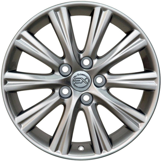 OE WHEELS LX43 17x7 5X114.3 45 HYPER SILVER