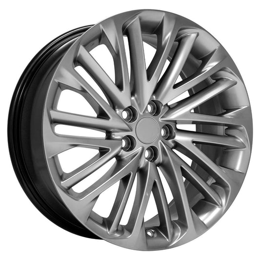 OE WHEELS LX58 20x8 5X114.3 30 HYPER SILVER