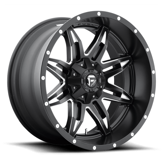 Fuel D567 LETHAL MATTE BLACK MILLED
