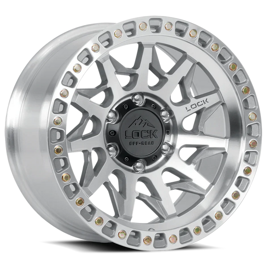 LOCK OFF-ROAD LUNATIC WHEELS MACHINE FACE POLISH
