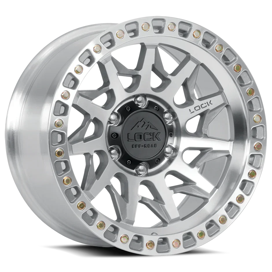 LOCK OFF-ROAD LUNATIC WHEELS MACHINE FACE POLISH