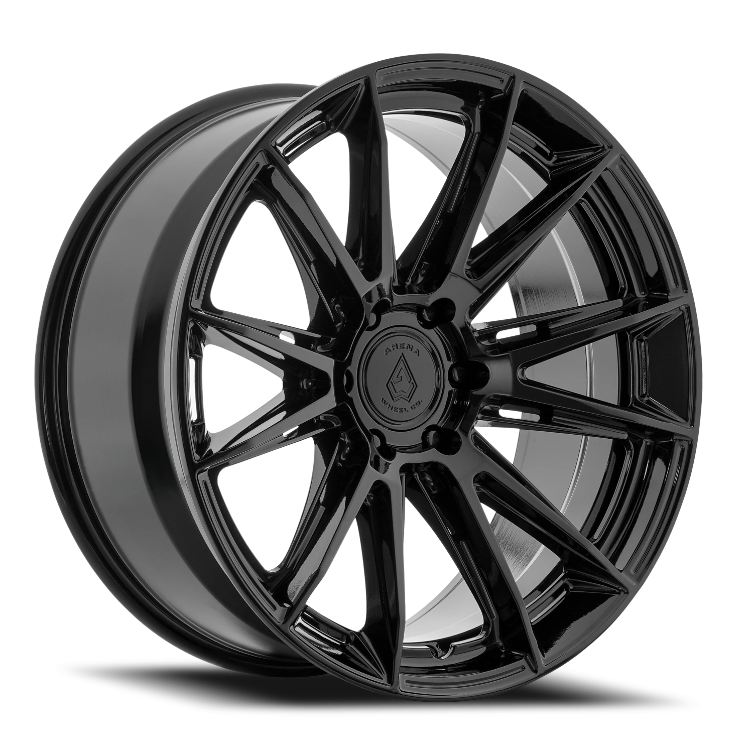 Arena Lusso Wheel Glossy Black