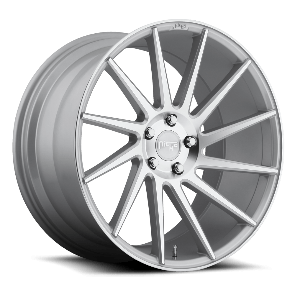 Niche 1PC M112 SURGE GLOSS SILVER MACHINED
