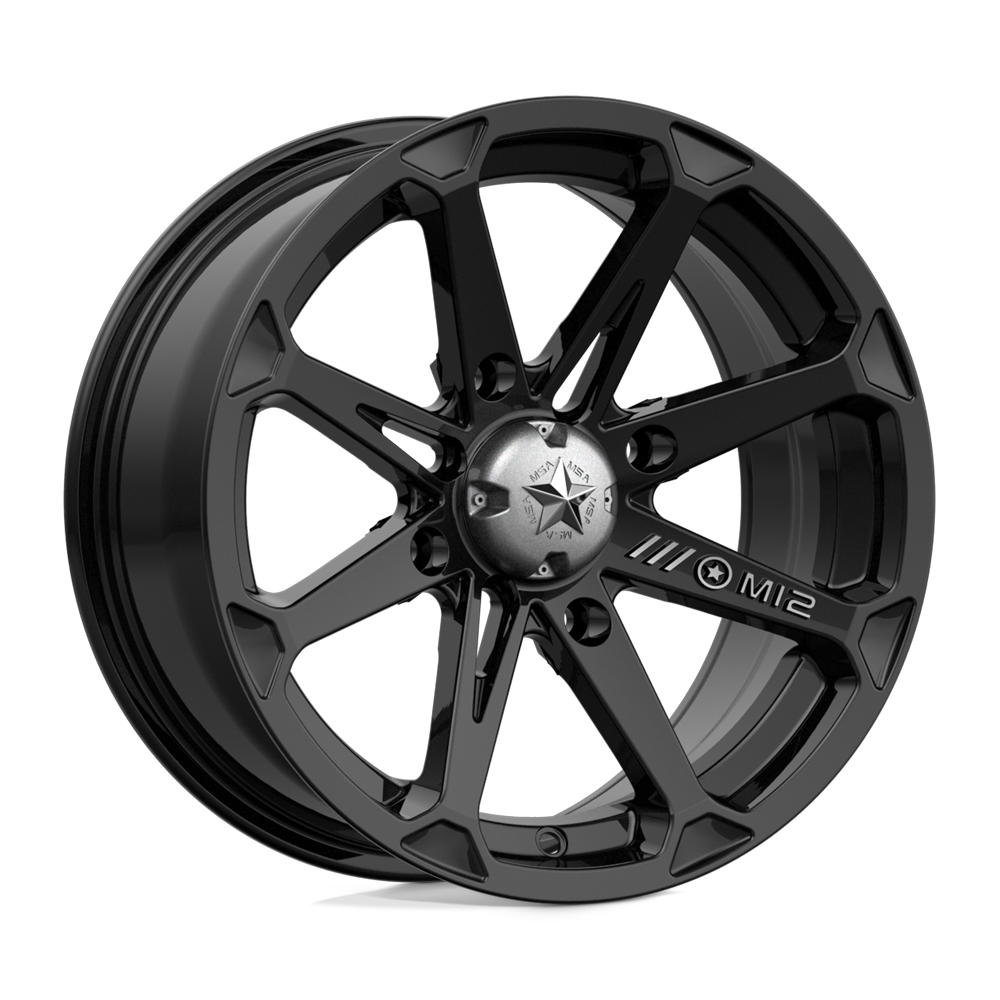 MSA Offroad Wheels M12 DIESEL GLOSS BLACK