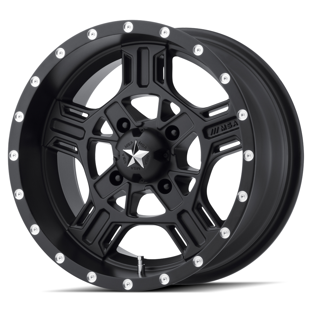 MSA Offroad Wheels M32 AXE SATIN BLACK