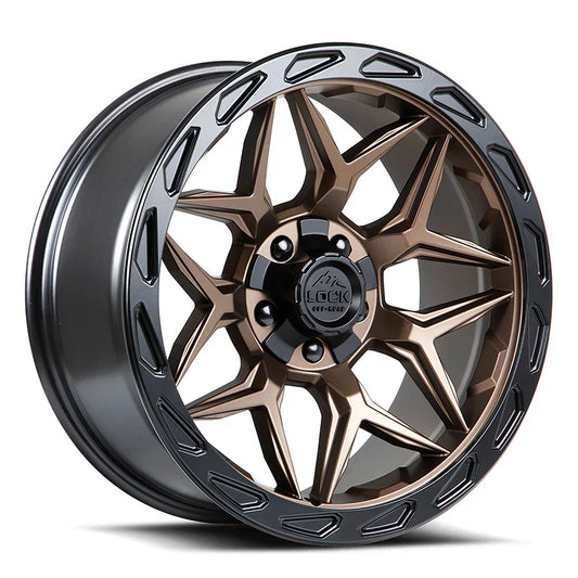 LOCK OFF-ROAD MOJAVE WHEELS BRONZE W/ BLACK RING