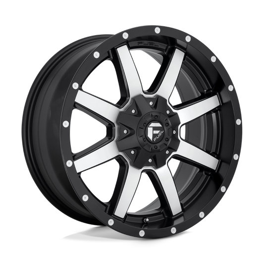 Fuel D537 MAVERICK MATTE BLACK MACHINED