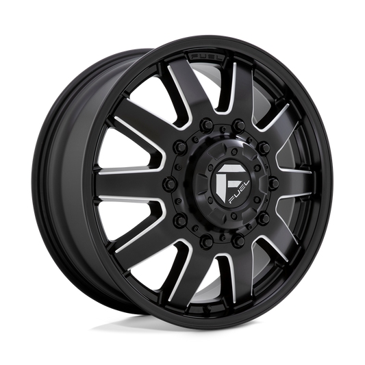 Fuel D538 MAVERICK MATTE BLACK MILLED