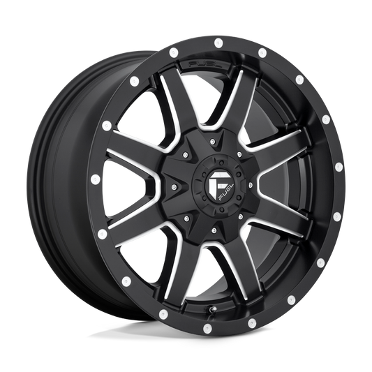 Fuel D538 MAVERICK MATTE BLACK MILLED