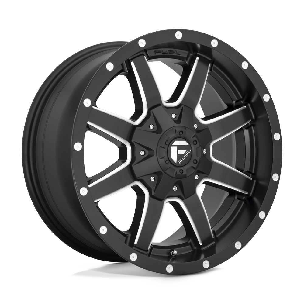 Fuel D538 MAVERICK MATTE BLACK MILLED