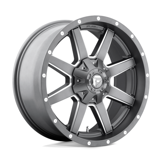 Fuel D542 MAVERICK MATTE GUN METAL MILLED