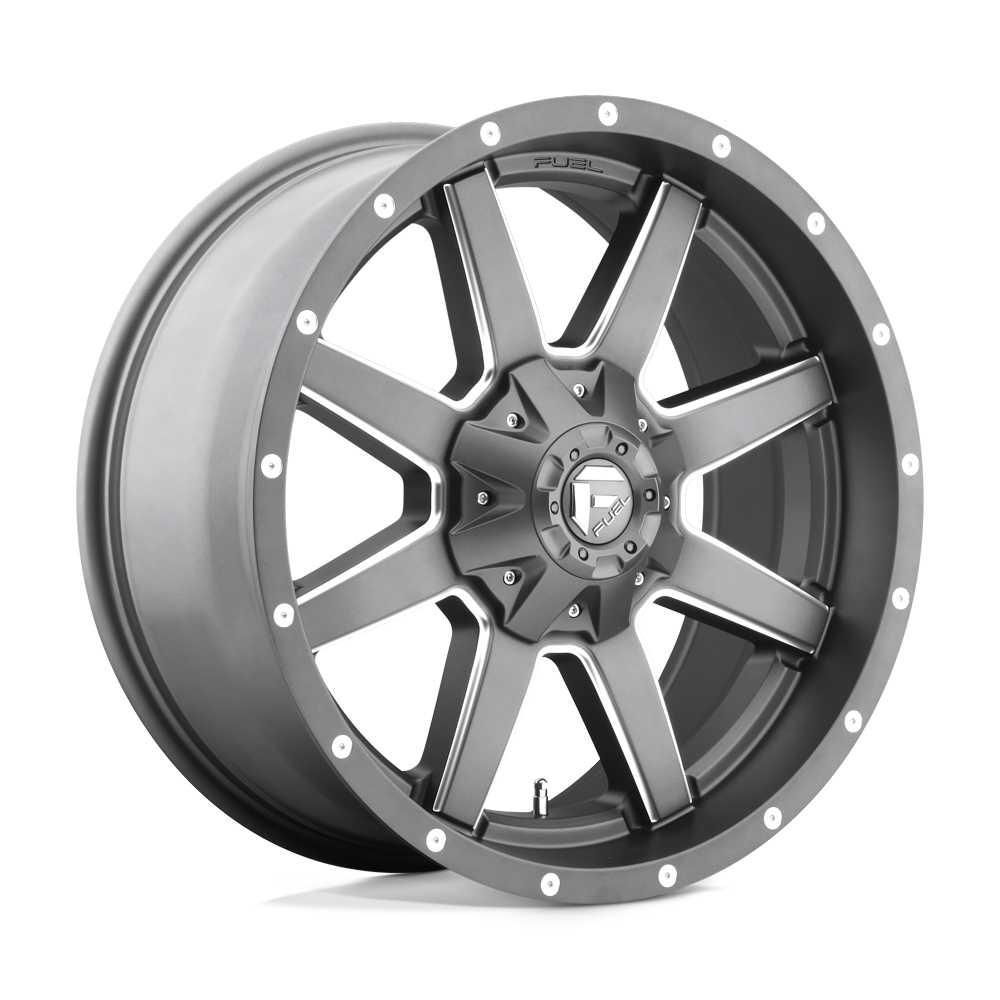 Fuel D542 MAVERICK MATTE GUN METAL MILLED
