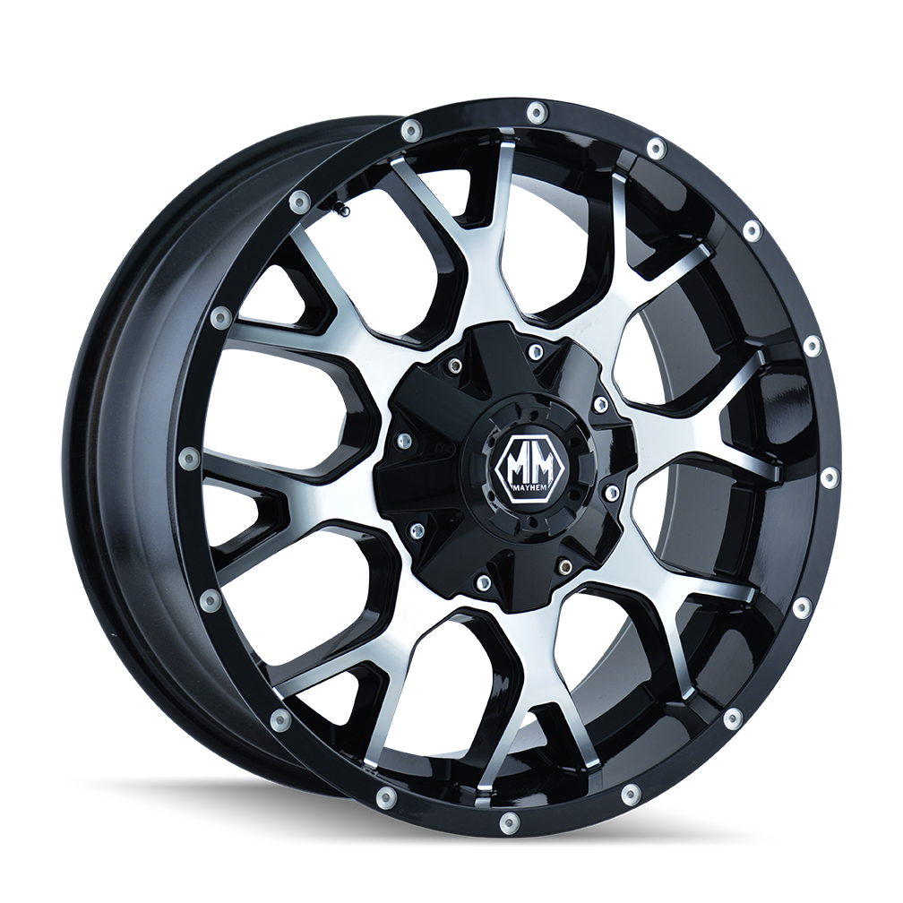 MAYHEM WARRIOR GLOSS BLACK MACHINED