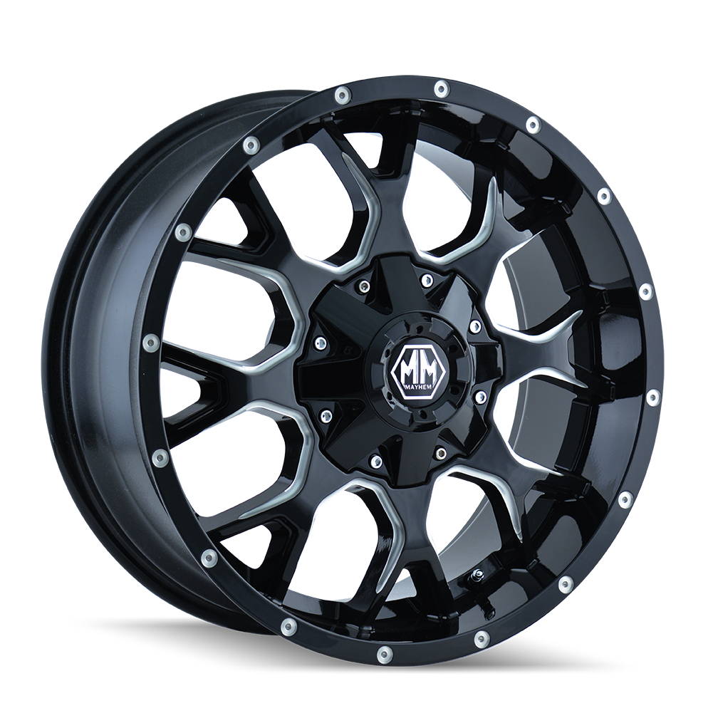 MAYHEM WARRIOR GLOSS BLACK MILLED