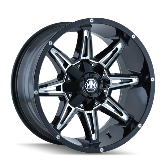 MAYHEM RAMPAGE GLOSS BLACK MILLED