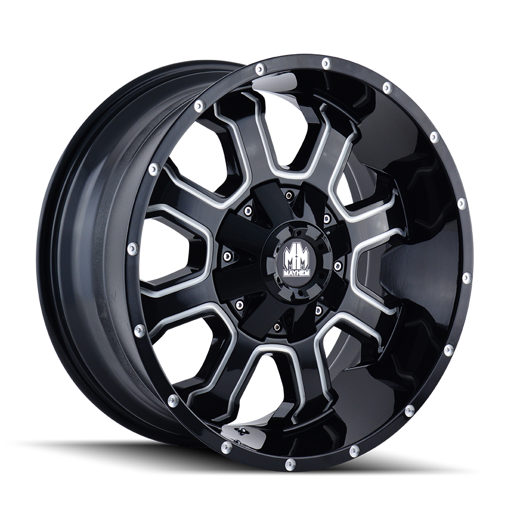MAYHEM FIERCE GLOSS BLACK MILLED