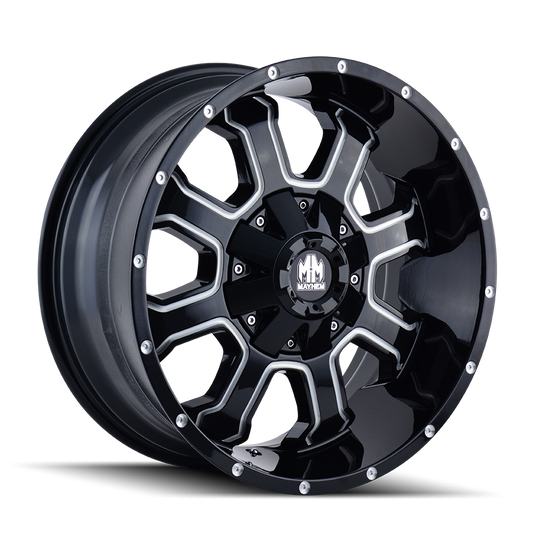 MAYHEM FIERCE GLOSS BLACK MILLED
