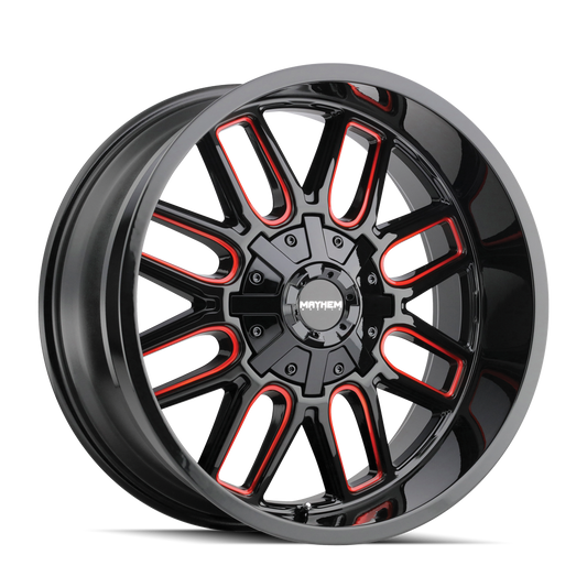 MAYHEM COGENT GLOSS BLACK MILLED PRISM RED