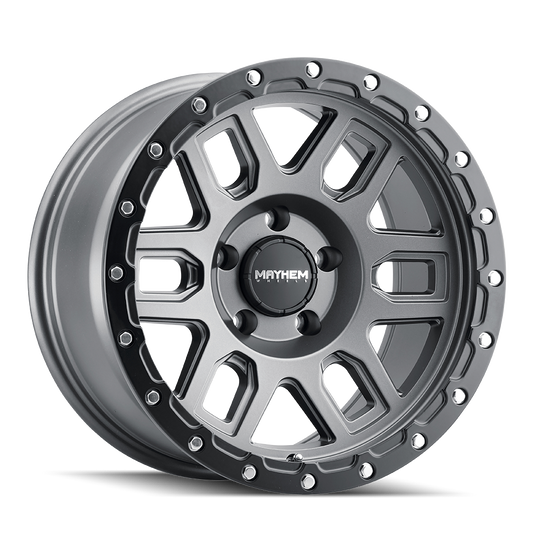 Mayhem Delta 8304 Custom Wheel Matte Gunmetal