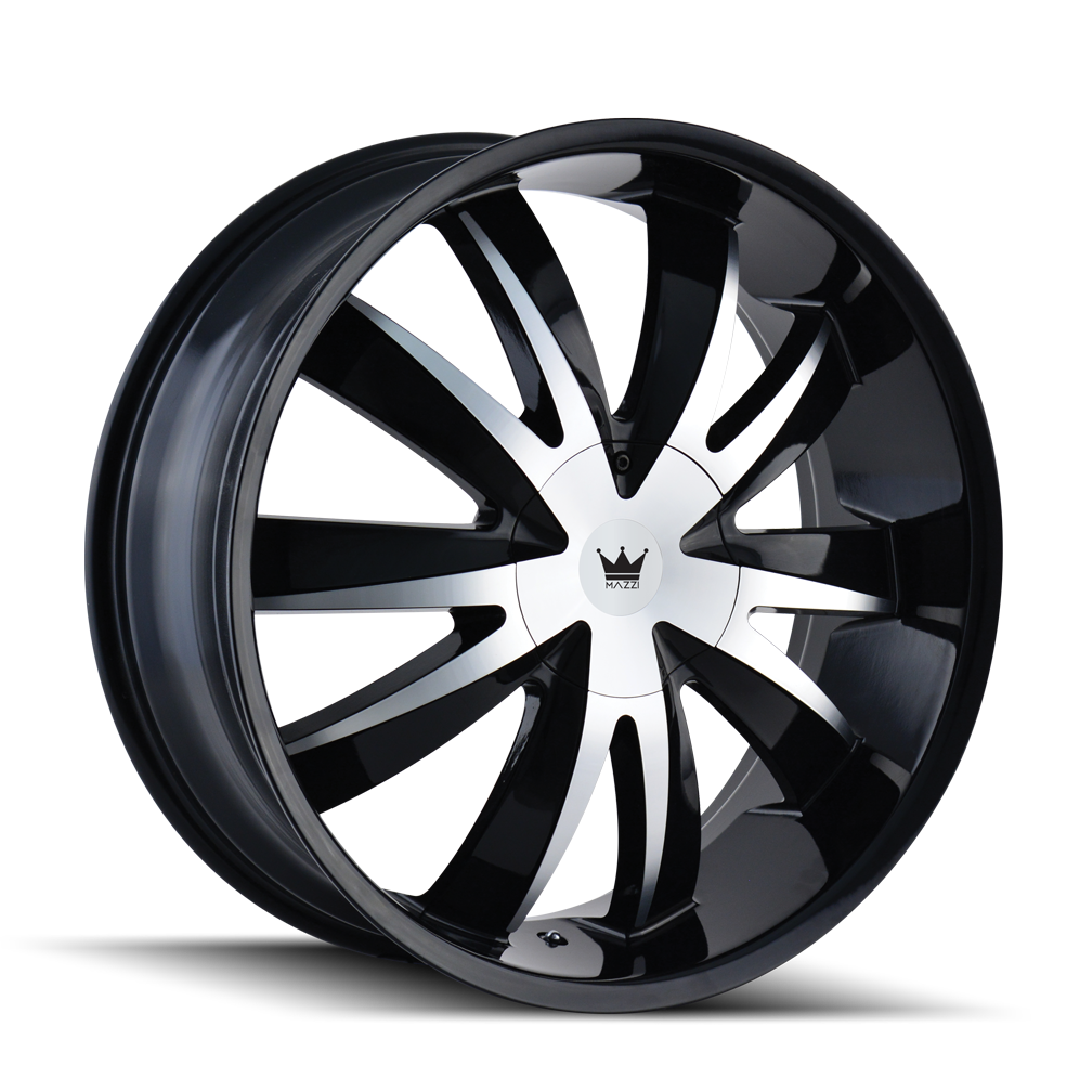 MAZZI EDGE GLOSS BLACK MACHINED