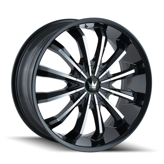 MAZZI FUSION GLOSS BLACK MACHINED