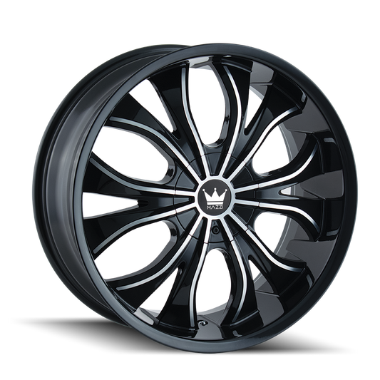 MAZZI HUSTLER GLOSS BLACK MACHINED