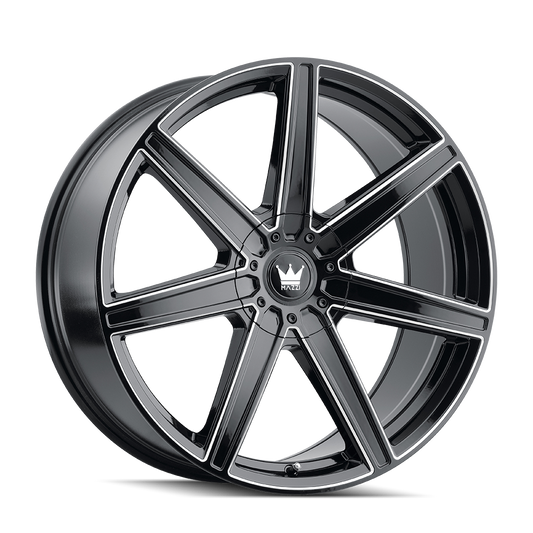 MAZZI LAGUNA GLOSS BLACK MILLED