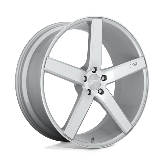 Niche 1PC M135 MILAN GLOSS SILVER MACHINED
