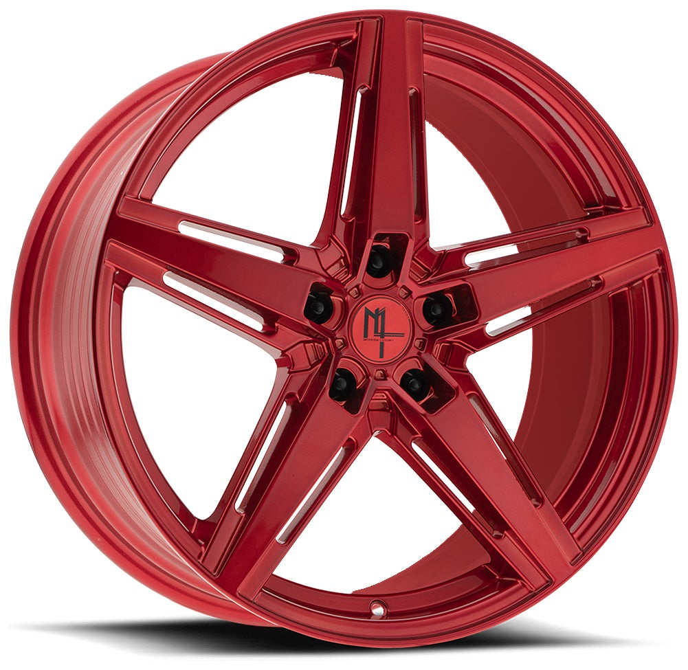 MODERN LUXURY MLF10 WHEELS CANDY RED
