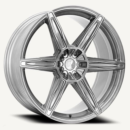 MODERN LUXURY MLF11 WHEELS BRUSHED TITANIUM