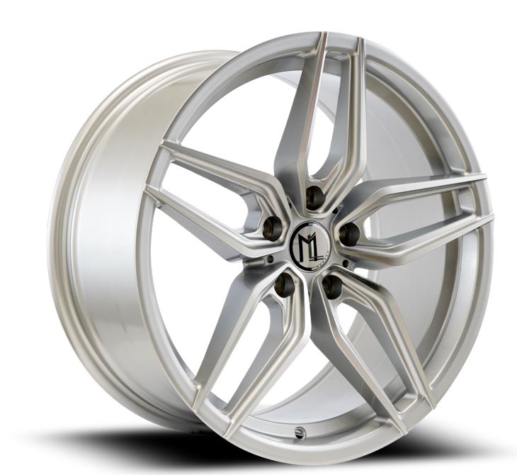 MODERN LUXURY ML-5 WHEELS SILVER MACHINE