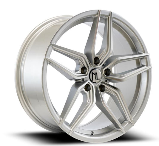 MODERN LUXURY ML-5 WHEELS SILVER MACHINE