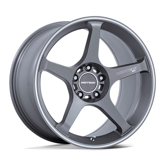 Motegi MR159 BATTLE V GUNZILLA W/ MACHINED LIP STRIPE