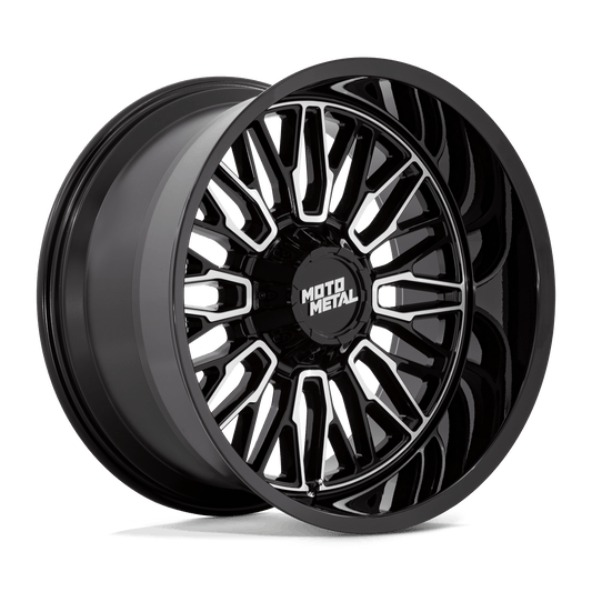 Moto Metal MO809 STINGER GLOSS BLACK MACHINED