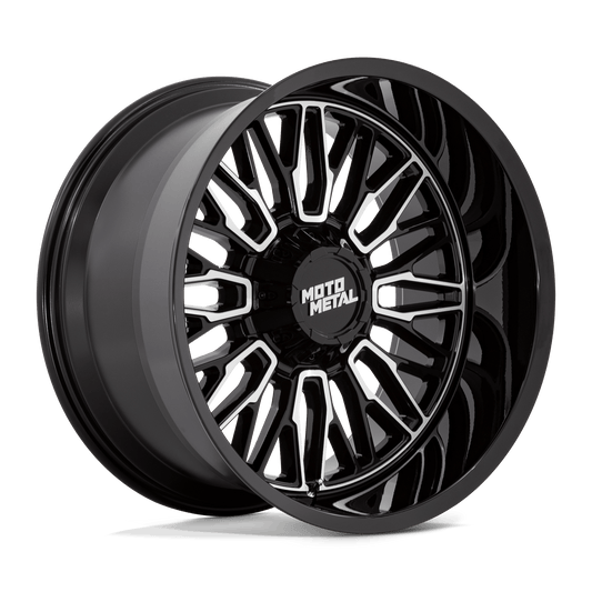 Moto Metal MO809 STINGER GLOSS BLACK MACHINED