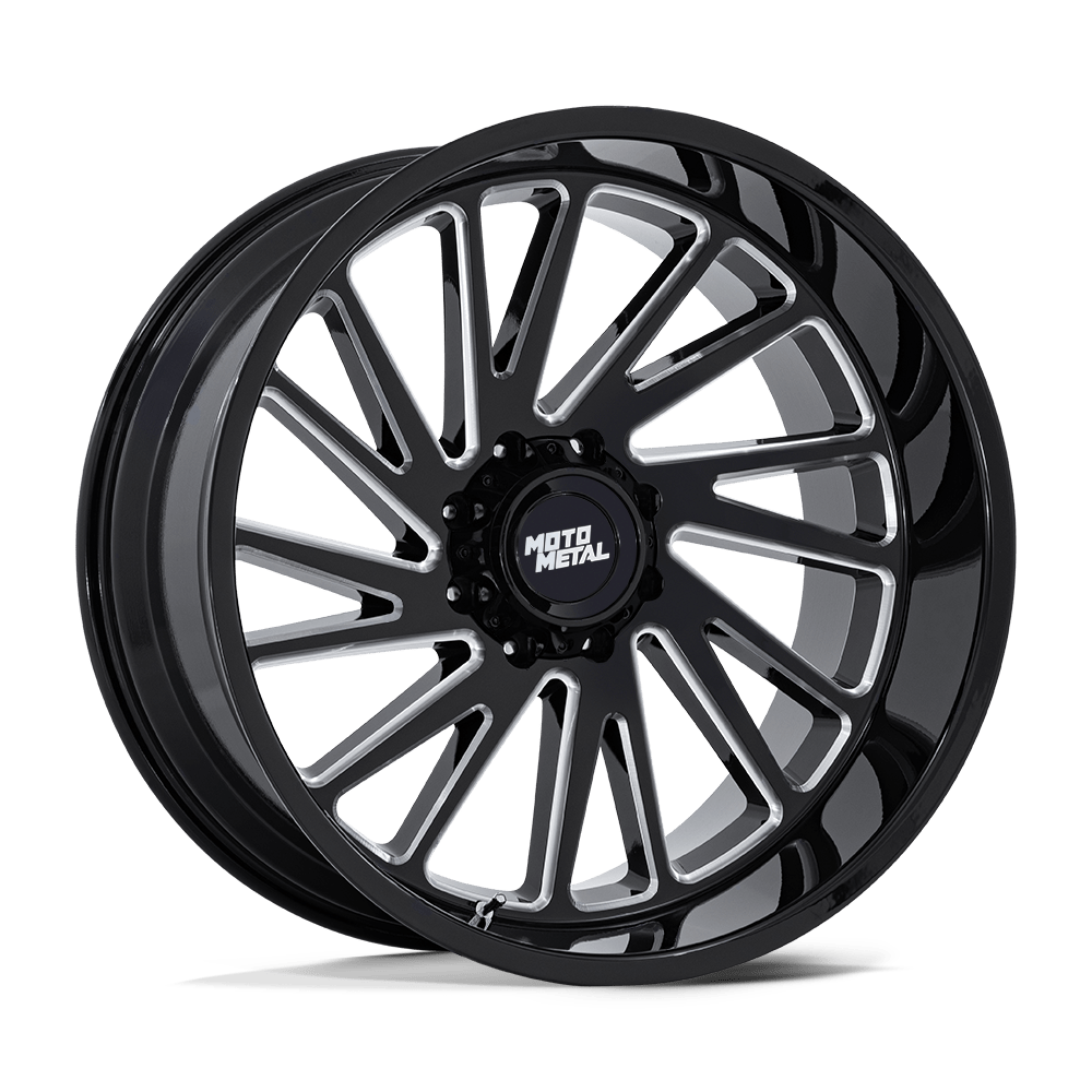 Moto Metal MO811 COMBAT GLOSS BLACK MILLED