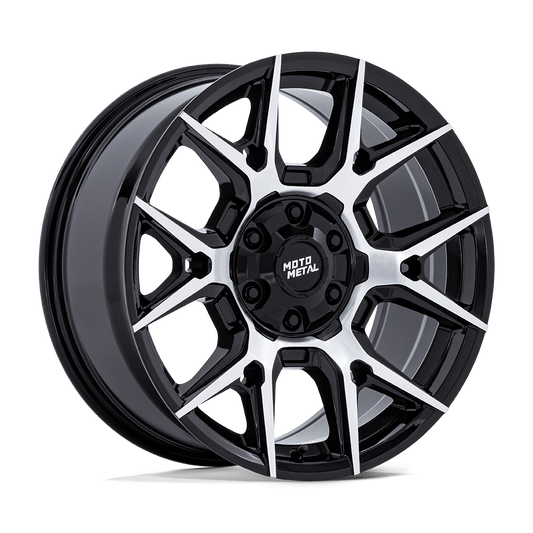 Moto Metal MO813 MASON GLOSS BLACK W/ MACHINED FACE