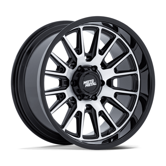 Moto Metal MO814 TEKTON GLOSS BLACK W/ MACHINED FACE